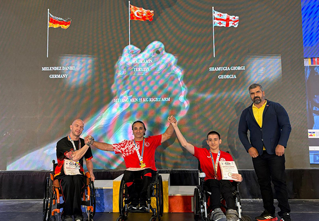 Avrupa Bilek Güreşi Şampiyonası’nda Bağcılar Rüzgarı (2)