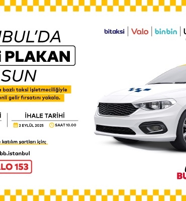 UYGULAMA BAZLI TAKSİ İÇİN YENİ İHALE 2 EYLÜL’DE