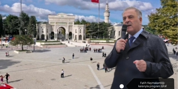 Fatih Kaymakamlığı Kararıyla İBB’nin Gençlik Etkinliği İptal edildi