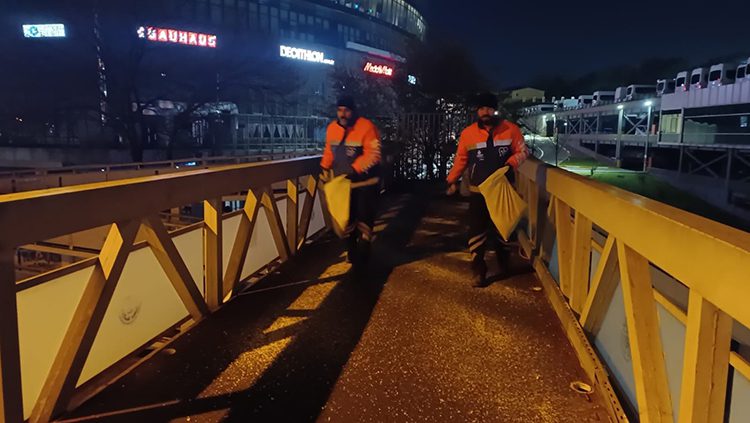 İstanbul’da Lodos Etkili Olacak: İBB Kış Şartlarıyla 3 Bin 834 Personelle Mücadele Etti