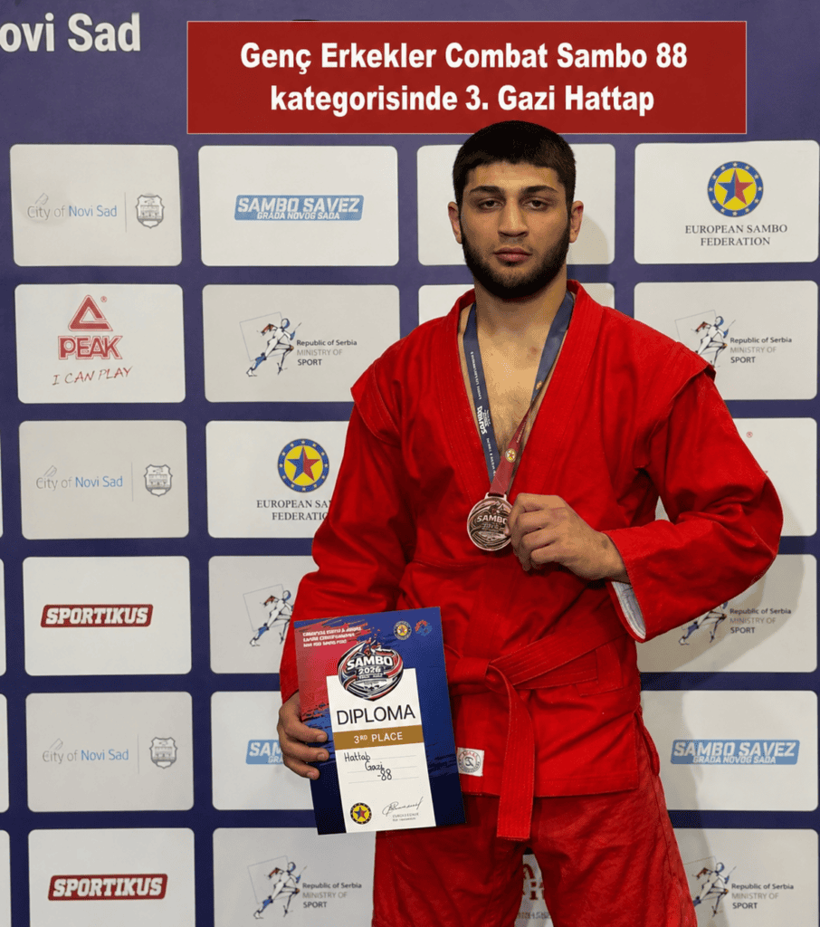 Novi Sad’da Türk Sambo Rüzgarı: Genç Millilerden Avrupa’da Gururlandıran Başarı