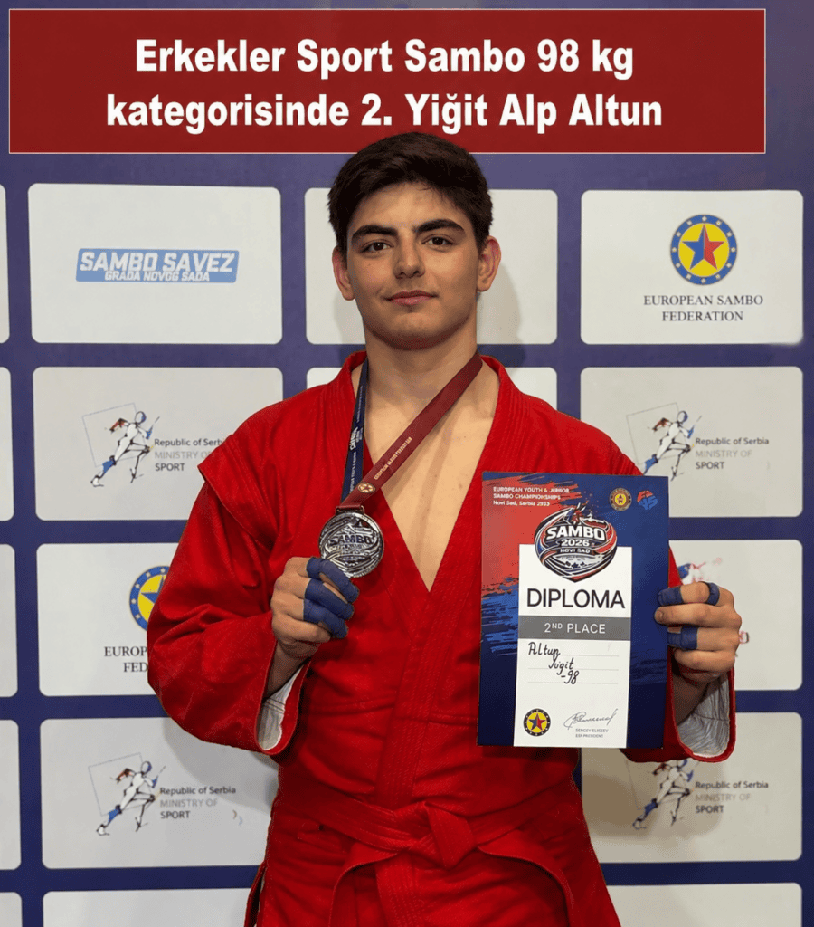 Novi Sad’da Türk Sambo Rüzgarı: Genç Millilerden Avrupa’da Gururlandıran Başarı