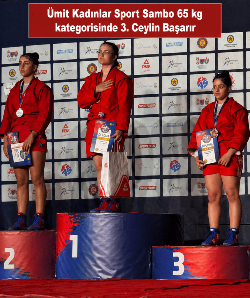 Novi Sad’da Türk Sambo Rüzgarı: Genç Millilerden Avrupa’da Gururlandıran Başarı