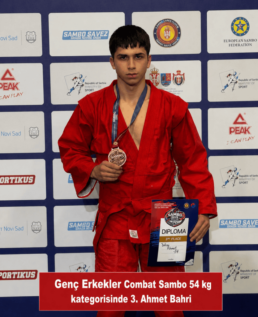 Novi Sad’da Türk Sambo Rüzgarı: Genç Millilerden Avrupa’da Gururlandıran Başarı