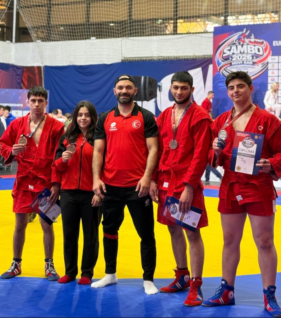 Novi Sad’da Türk Sambo Rüzgarı: Genç Millilerden Avrupa’da Gururlandıran Başarı
