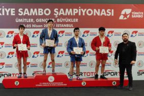 Sambo Ödül Töreni gençler Teknik Kurul Başkanı Muhammet Yahya Karataş (2)