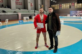 Türkiye Sambo Şampiyonası’nda Dereceye Giren Ahmet Gökbayrak