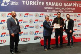 Türkiye Sambo'dan Gündem İstanbul Yazarına Ödül