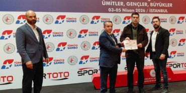 Türkiye Sambo'dan Gündem İstanbul Yazarına Ödül