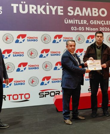 Türkiye Sambo'dan Gündem İstanbul Yazarına Ödül