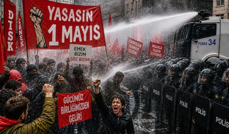 İstanbul Valiliği’nden 1 Mayıs Açıklaması: 575 Kişi Gözaltına Alındı