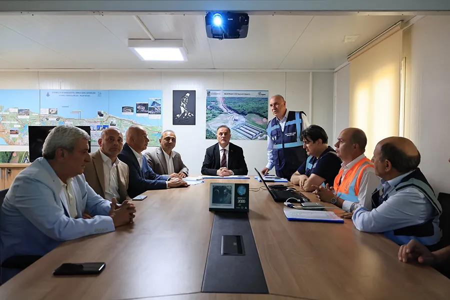 İBB Başkanvekili Nuri Aslan:“İstanbul’a Günlük 750 Bin Metreküp Su Aktarıyoruz”