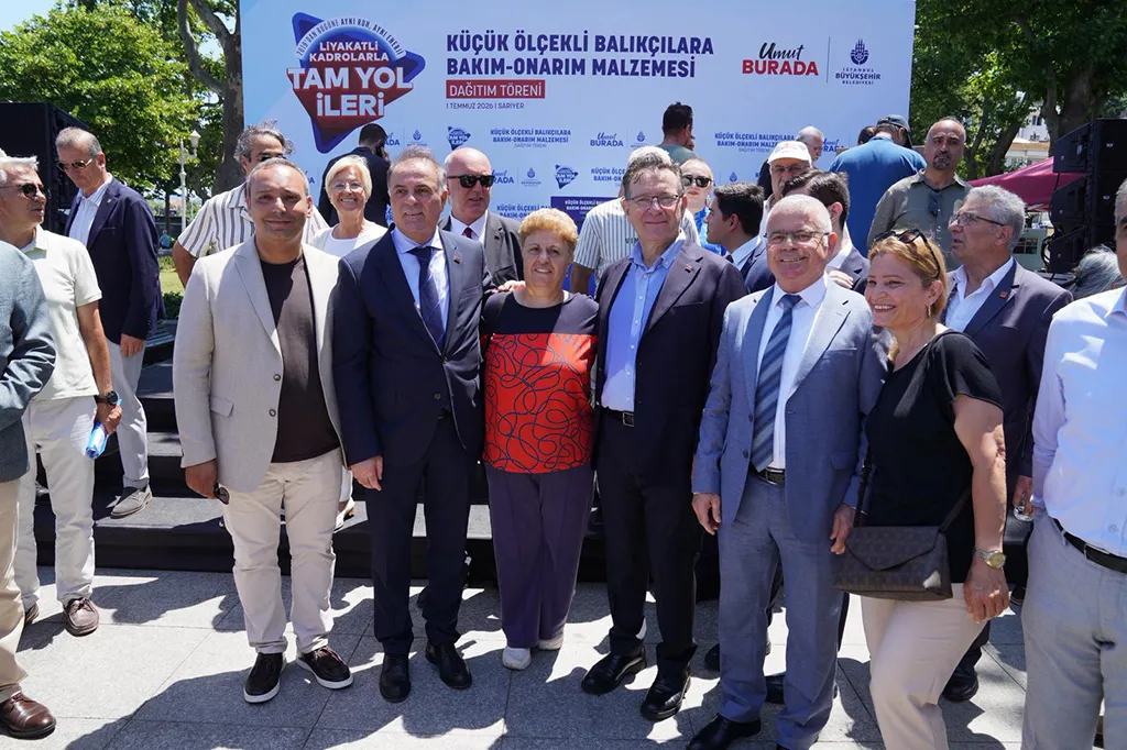 İBB'den Küçük Ölçekli Balıkçılara Malzeme Desteği