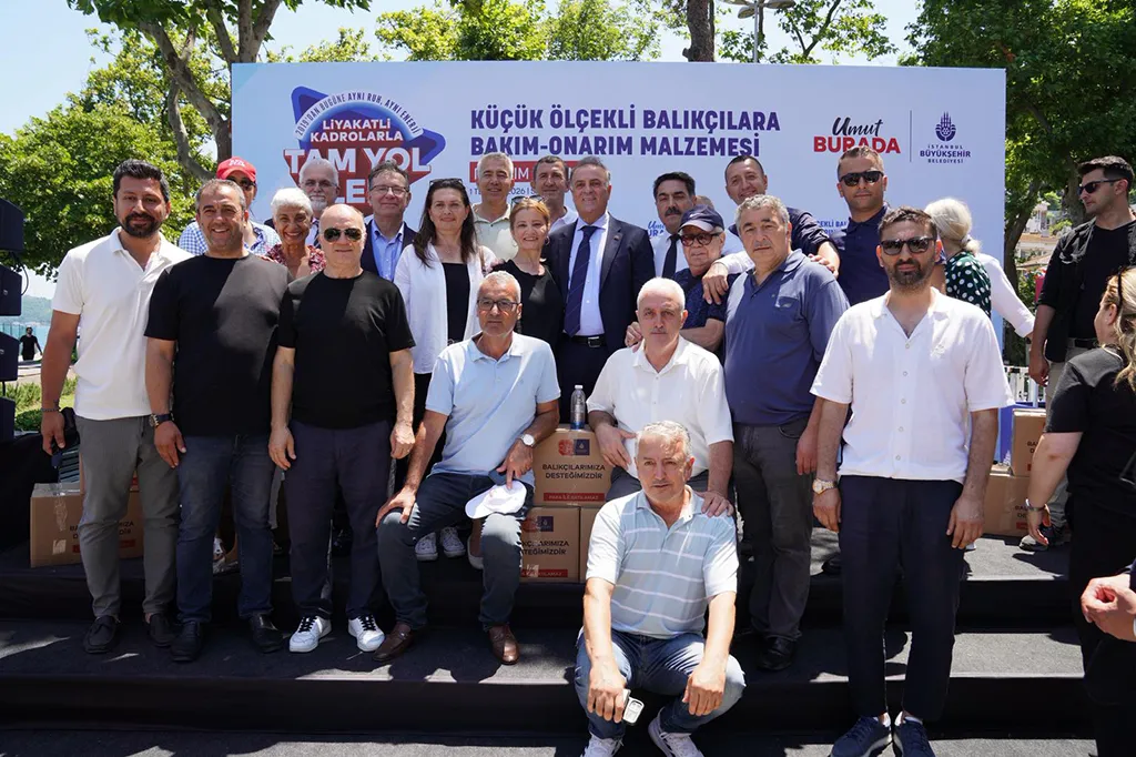 İBB'den Küçük Ölçekli Balıkçılara Malzeme Desteği