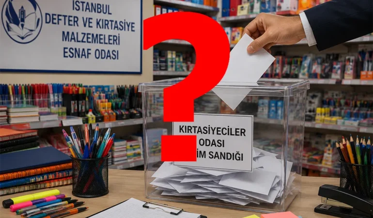 Kırtasiyeciler Odası’nda Seçim Belirsizliği: Geçici Kurul Görevde, Gözler Yeni Takvimde