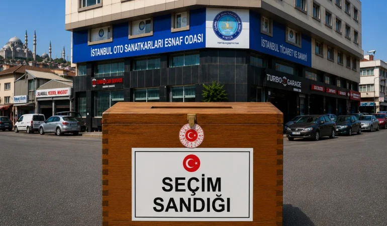 İstanbul Oto Sanatkârları Esnaf Odasında Masa Başı Müdahale İddiası!