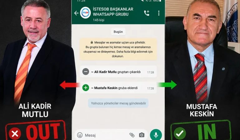 İSTESOB’da Seçim Sonrası Dikkat Çeken Hamle: Mutlu Gruptan Çıkarıldı, Keskin Eklendi