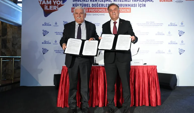 İBB ve TMMOB’dan Dev İş Birliği: İstanbul Afetlere Dirençli Hale Getirilecek