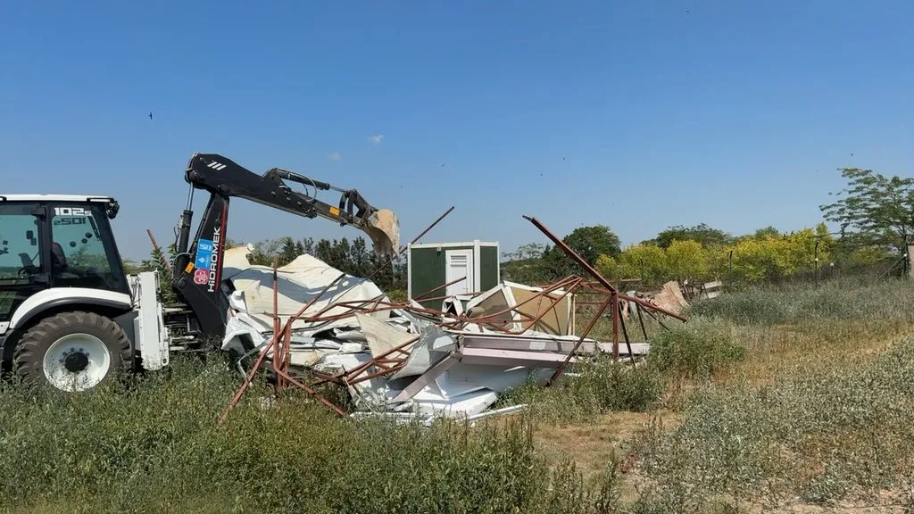 Ömerli Havzası'nda kaçak yapılara geçit yok: 59 yapı kaldırıldı