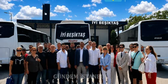 İYİ Parti Beşiktaş Teşkilatından Balıkesir Çıkartması