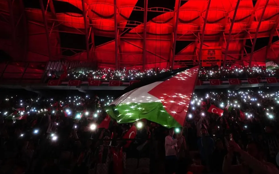 Konyaspor ile Filistin Milli Takımı aynı sahada buluştu