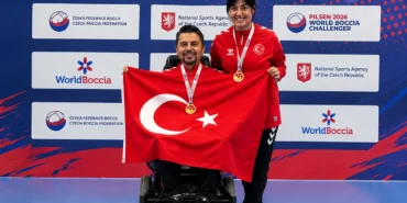 Pilsen’de Türk Bayrağı İki Kez Zirvede Boccia’da Çifte Altın Gururu