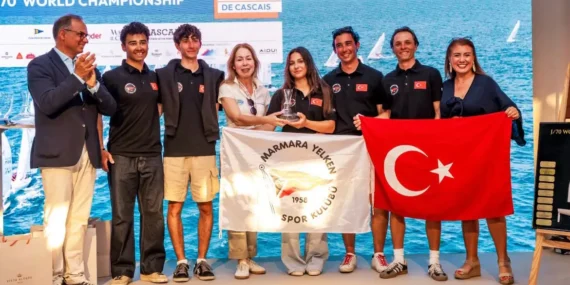 Cascais’te Türk Bayrağı İkinci Sırada: Marmara Yelken Kürsüde