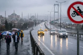 İstanbul’da Eğitime 1 Gün Ara Verildi! Motosikletlere Trafik Yasağı