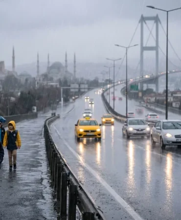 İstanbul’da Eğitime 1 Gün Ara Verildi! Motosikletlere Trafik Yasağı